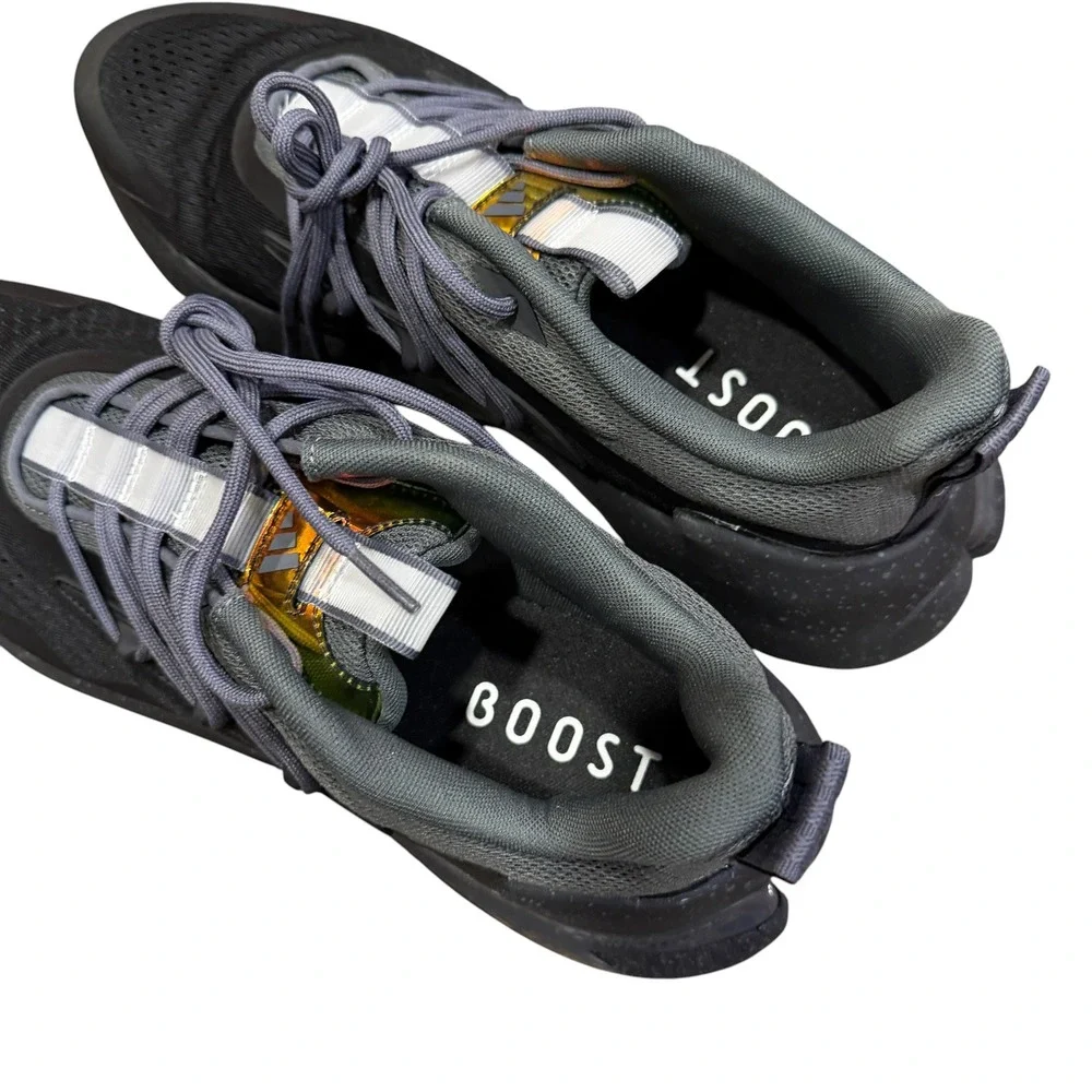 adidas AlphaBoost V2 Men Size 14 Carbon Black New Style IH0695 Running Shoes